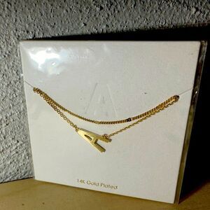 Gold delicate necklace